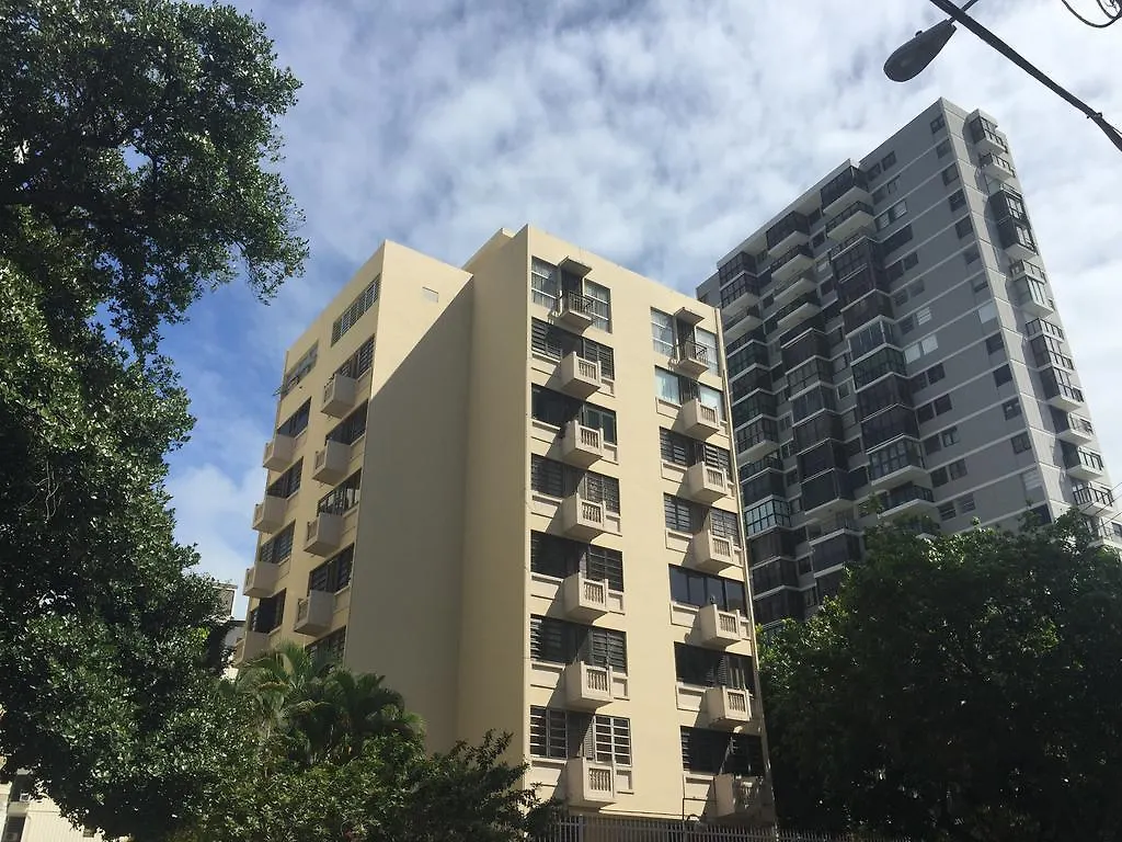 Kingsville Condado Studio Apartment サンジョアン